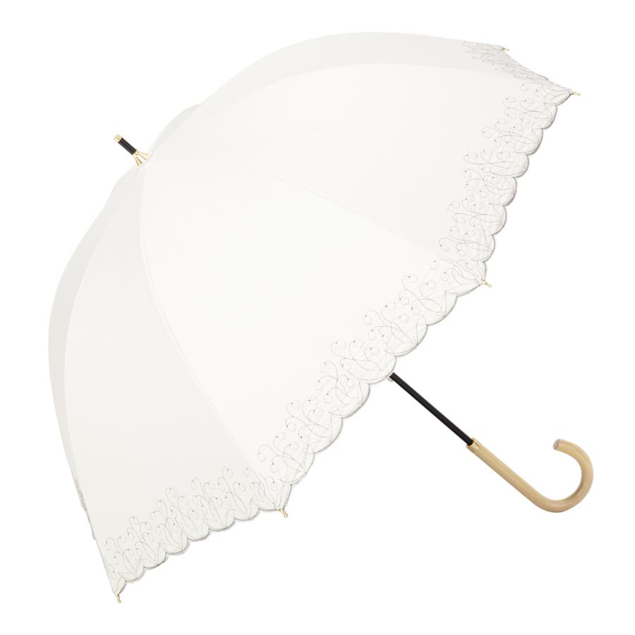 Umbe+ 晴雨兼用 スズラン刺繍バルーンショート傘 50cm×8R 遮熱効果 遮光率100% UV遮蔽率100% 日焼け防止効果　UPF50+ ASP23450 |  | 13