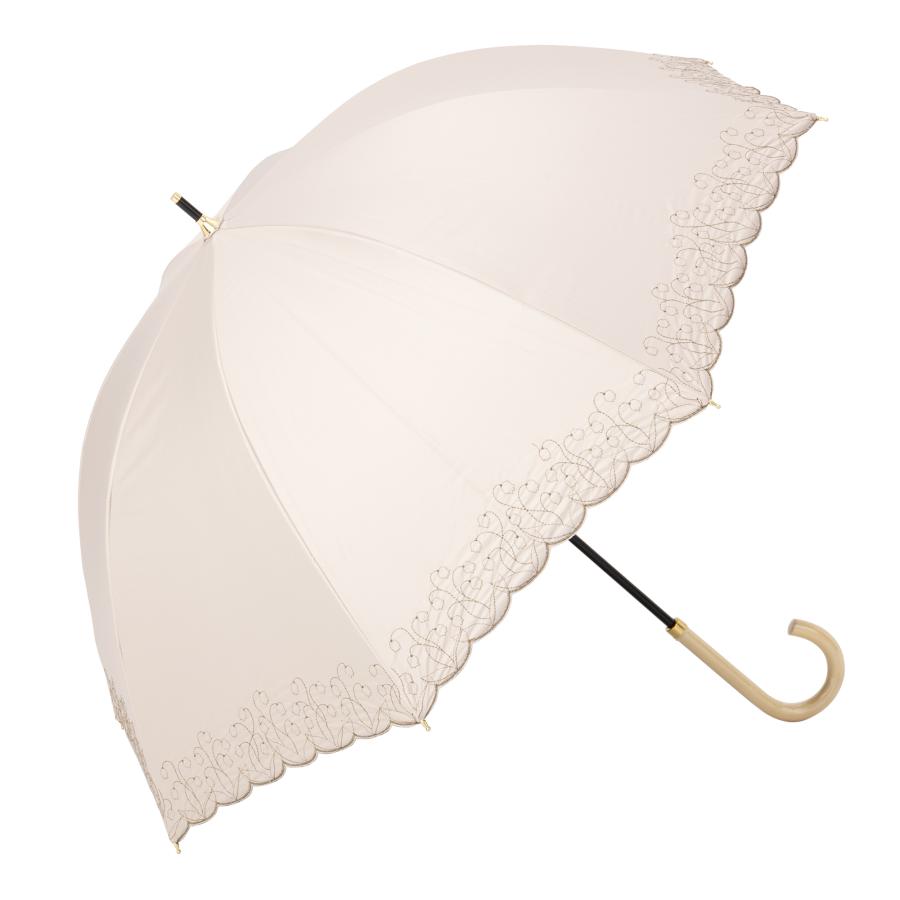 Umbe+ 晴雨兼用 スズラン刺繍バルーンショート傘 50cm×8R 遮熱効果 遮光率100% UV遮蔽率100% 日焼け防止効果　UPF50+ ASP23450 |  | 08