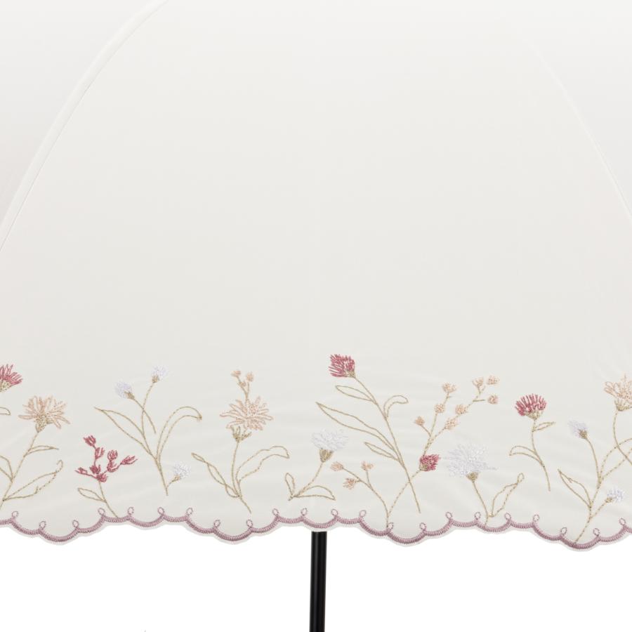 Umbe+ 晴雨兼用 ガーデンフラワー刺繍ショート傘 50cm×8R 遮熱効果 遮光率100% UV遮蔽率100% 日焼け防止効果 UPF50+ ASP23455 |  | 15