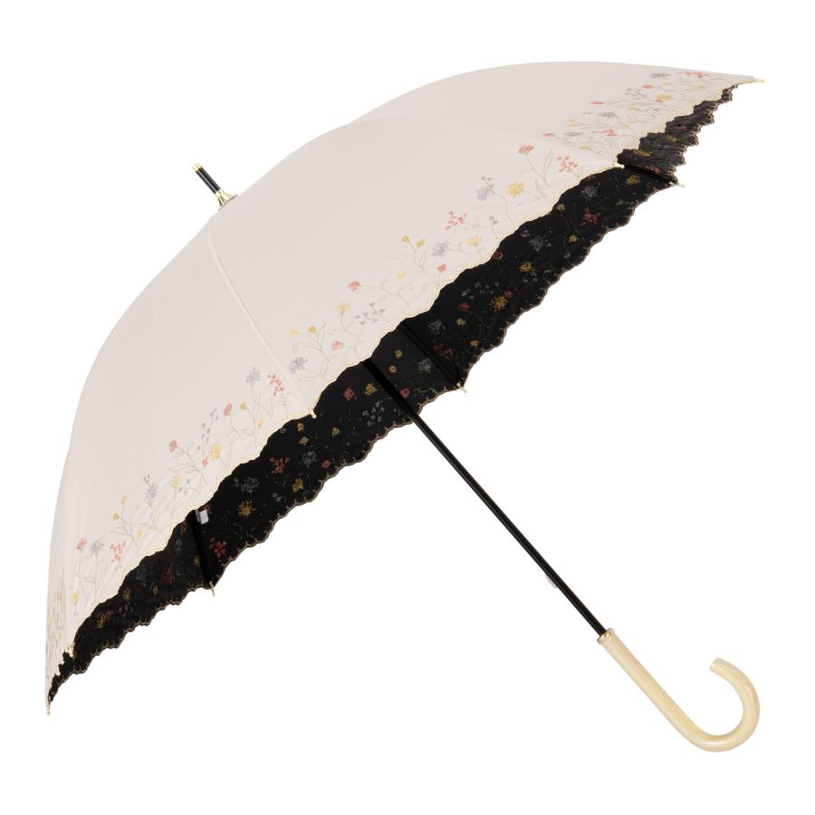 Umbe+ 晴雨兼用 ガーデンフラワー刺繍ショート傘 50cm×8R 遮熱効果 遮光率100% UV遮蔽率100% 日焼け防止効果 UPF50+ ASP23455 |  | 09