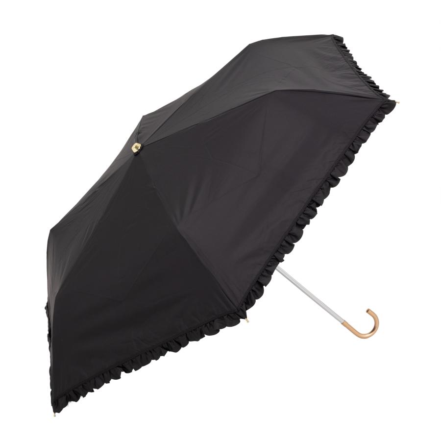 Umbe+ 晴雨兼用 ヒートカットフリル ミニ折傘 50cm×6R 遮熱効果 遮光率100% UV遮蔽率100% 日焼け防止効果 UPF50+ ASP23531 |  | 01