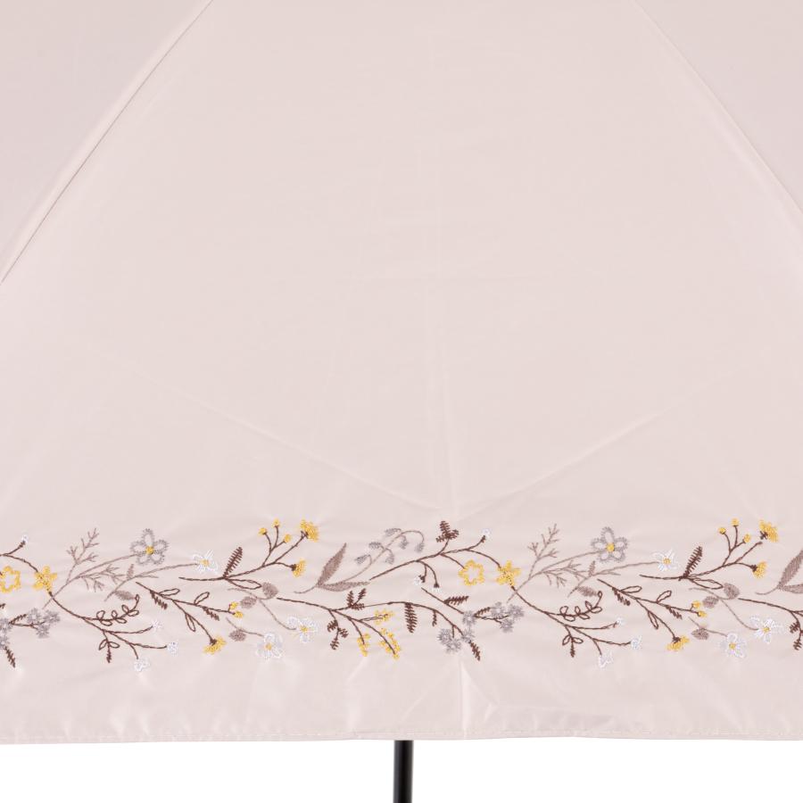 Umbe+ 晴雨兼用 ボーダーフラワー刺繍ミニ折傘 50cm×6R 遮熱効果 遮光率100％ UV遮蔽率100％ 日焼け防止効果 UPF50+ ASP23558 |  | 18