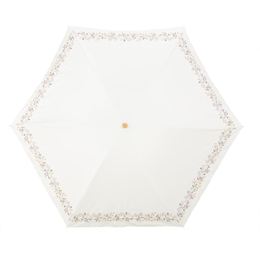 Umbe+ 晴雨兼用 ボーダーフラワー刺繍ミニ折傘 50cm×6R 遮熱効果 遮光率100％ UV遮蔽率100％ 日焼け防止効果 UPF50+ ASP23558 |  | 10