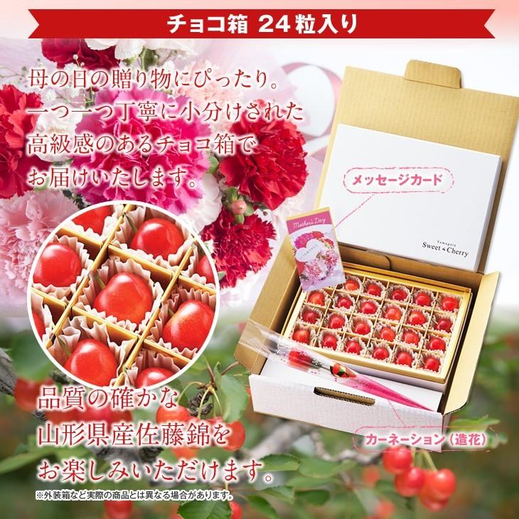 母の日 2026 ギフト 送料無料 さくらんぼ 山形県産 佐藤錦 2Lサイズ