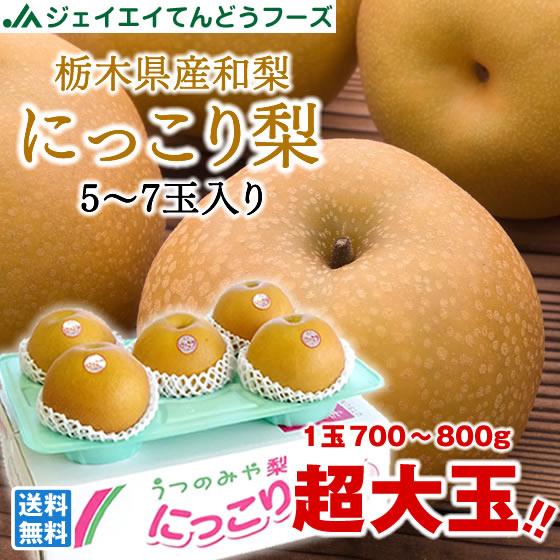 ギフト 栃木県産 にっこり梨 超大玉 和梨 秀品 秋の味覚 wn10 : JAてん