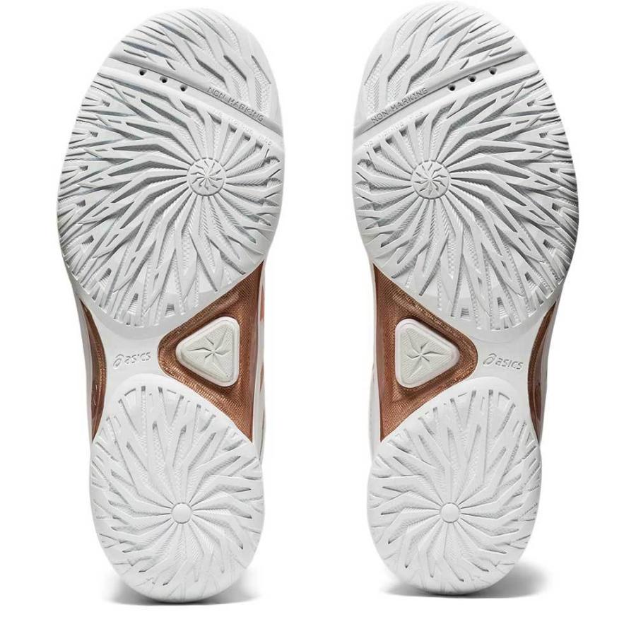 Asics アシックス Lady Gel Fairy 8 Tbf403 103 ゲルフェアリー 白 ピンクゴールド 女性用 バッシュ Tbf403 103 Tenement Yard 通販 Yahoo ショッピング