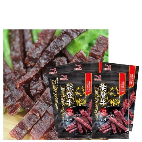 天狗ハム (直営店) 27g 能登牛 ビーフジャーキー ×5袋セット（メール便
