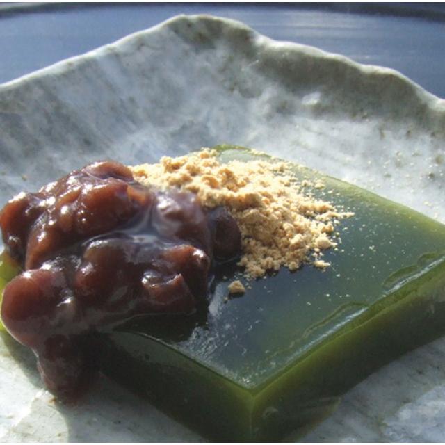 (冷凍便)いろどり葛もち【抹茶】 1箱 吉野の葛餅 冷凍くず餅 天極堂 和スイーツ 和菓子 お土産 手土産 奈良 gift ギフト お菓子 帰省土産 お供え|tengyokudo|03