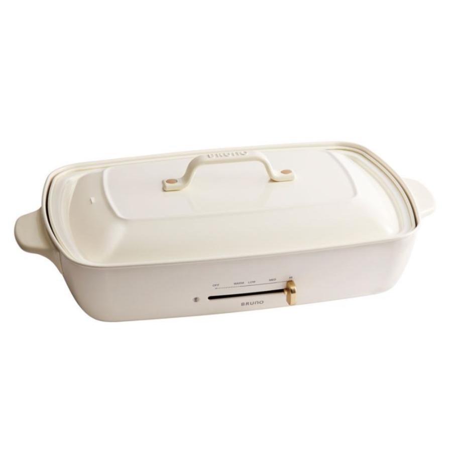 BRUNO 訳あり ブルーノ ホットプレートグランデサイズ ホワイト BOE026
