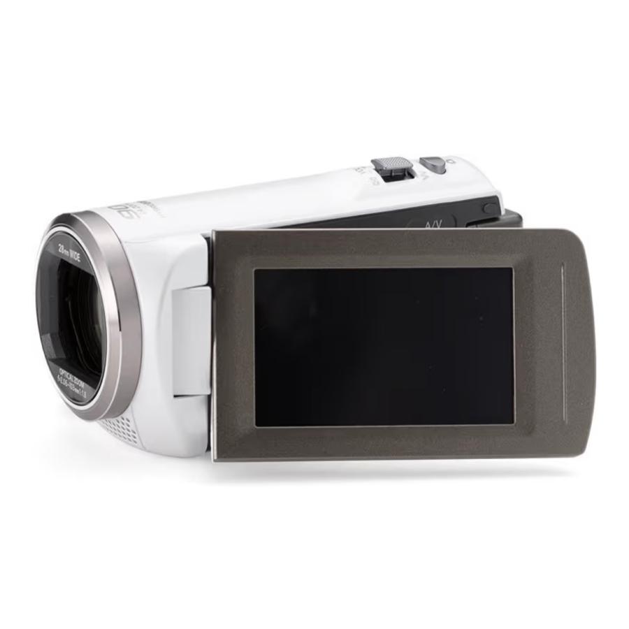 Panasonic（パナソニック） ビデオカメラ HC-V360MS-W [ホワイト] : 天