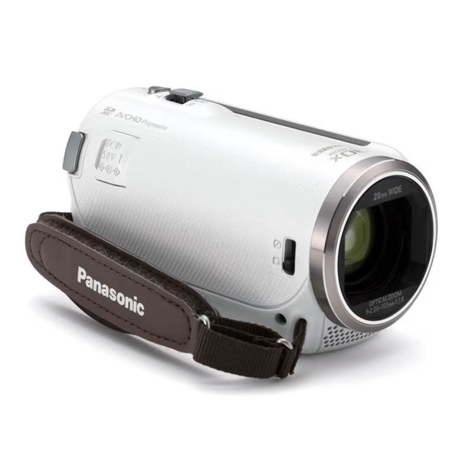 【Kitaji~】Panasonic HC-V360MS ビデオカメラ Panasonic（パナソニック） ビデオカメラ HC-V360MS-W [ホワイト] : 天