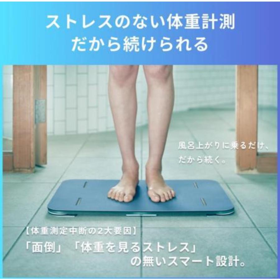 issin スマートバスマット 体組成計モデル グレー 体重管理珪藻土