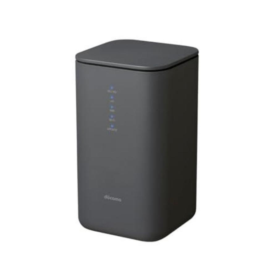 docomo  5G HR02 ルーターセット ダークグレー NTT docomo docomo home 5G HR02 Dark Gray 5G対応ホームルーター : 天