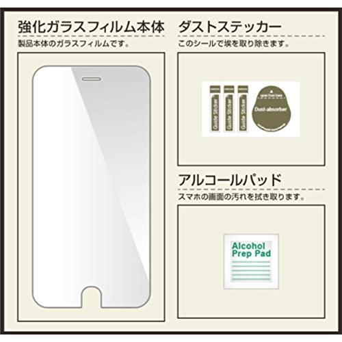 ホビナビ ガラスフィルム iPhone 12 / iPhone 12 Pro 用 ブルーライトカットソフトフレームブラック 2枚セット 表面硬度 10H 保護 フィルム 保護フィルム 指紋防｜teniteni｜07