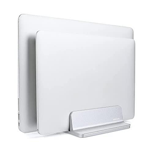 MOSISO ノートパソコン スタンド 縦置き 2台収納 冷却 ノートpcスタンド 幅調節可能 滑り止め 安定 PCホルダー 適用機種 MacBook Air/Pro/ラップトップ/ノートパ｜teniteni｜05