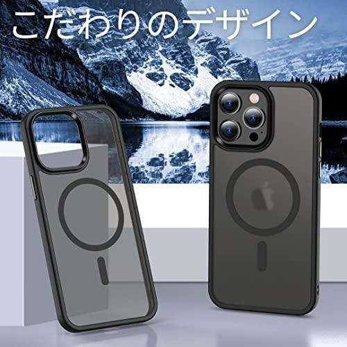 [Magsafe対応] Youriad iPhone 12 / 12 Pro ケース カバー 半透明 マット 滑り止め ワイヤレス充電対応 落下防止 マグネット搭載 ワイヤレス充電 耐衝撃 耐久性｜teniteni｜05