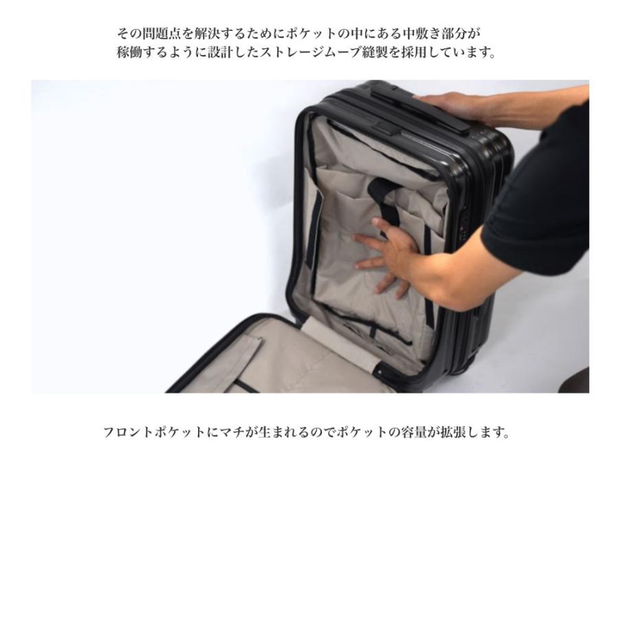 リージェントスクエア STORM フロントオープン スーツケース Regent
