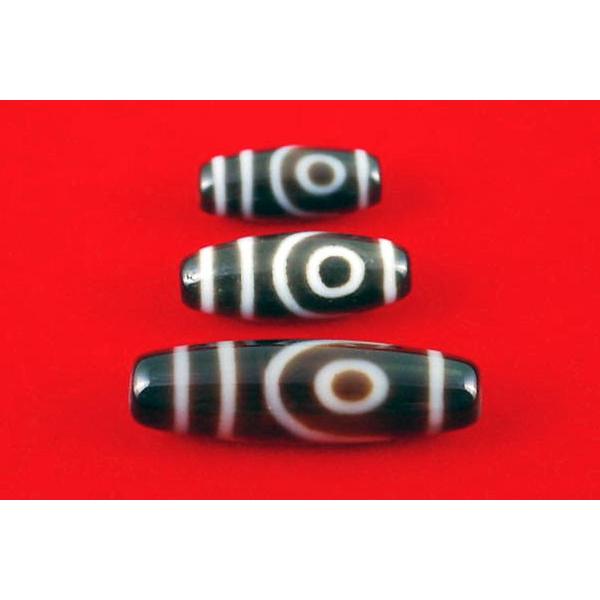 至純二眼天珠 タイプA[10×25] : 小盧至純西蔵天珠ヤフー店 - 通販