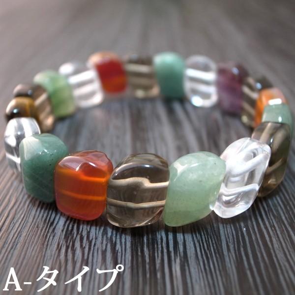 ラッキーセブン天然石ブレス リーフカット : テンカYahoo!ショップ