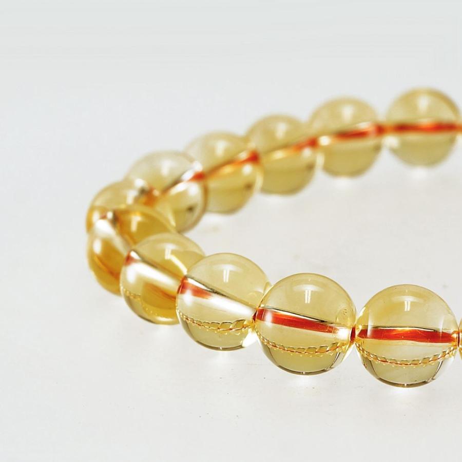 5A級 シトリン 8mm ブレスレット アクセサリー 天然石 パワーストーン