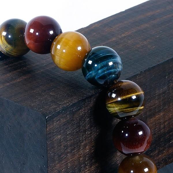 タイガーアイ ブレスレット パワーストーン 5A級 カラフルタイガーアイ10mmブレスレット パワーストーン 天然石