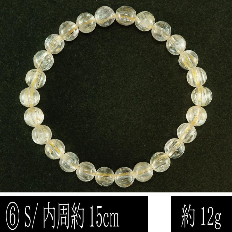 恋愛の石 5A級 クンツァイト イエロー 丸玉 6mm ブレスレット 数珠