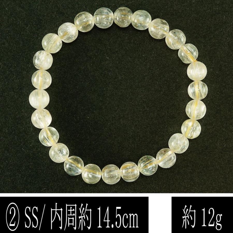 恋愛の石 5A級 クンツァイト イエロー 丸玉 6mm ブレスレット 数珠