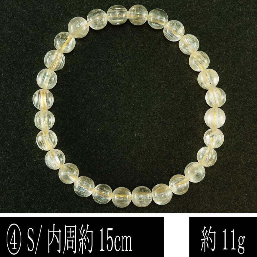 恋愛の石 5A級 クンツァイト イエロー 丸玉 6mm ブレスレット 数珠
