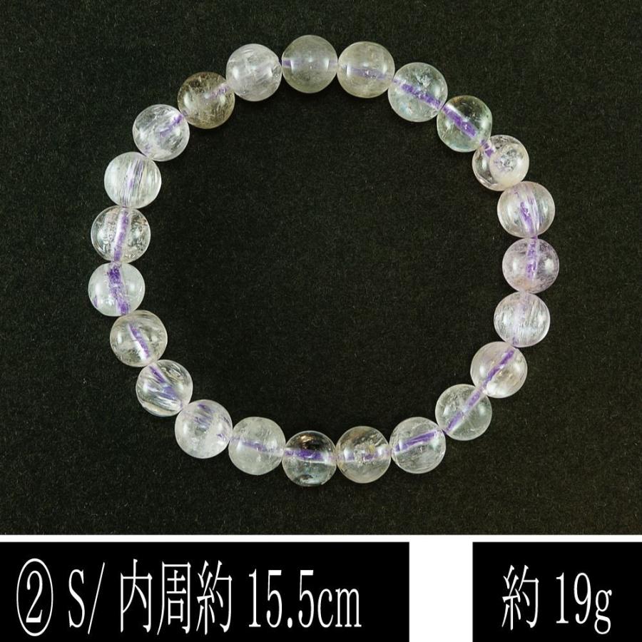 恋愛の石 5A級 クンツァイト パープル 丸玉 8mm ブレスレット 数珠