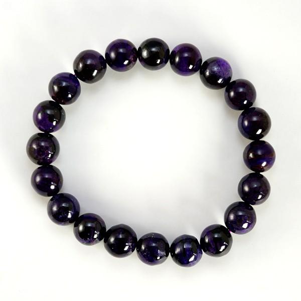 世界三大ヒーリングストーン 高品質スギライト10mmブレスレット その3