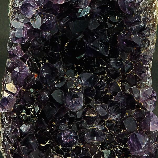 激レア アメジストと熔岩石のコラボ 手彫り 彫刻 イルカ 346g 天然石 