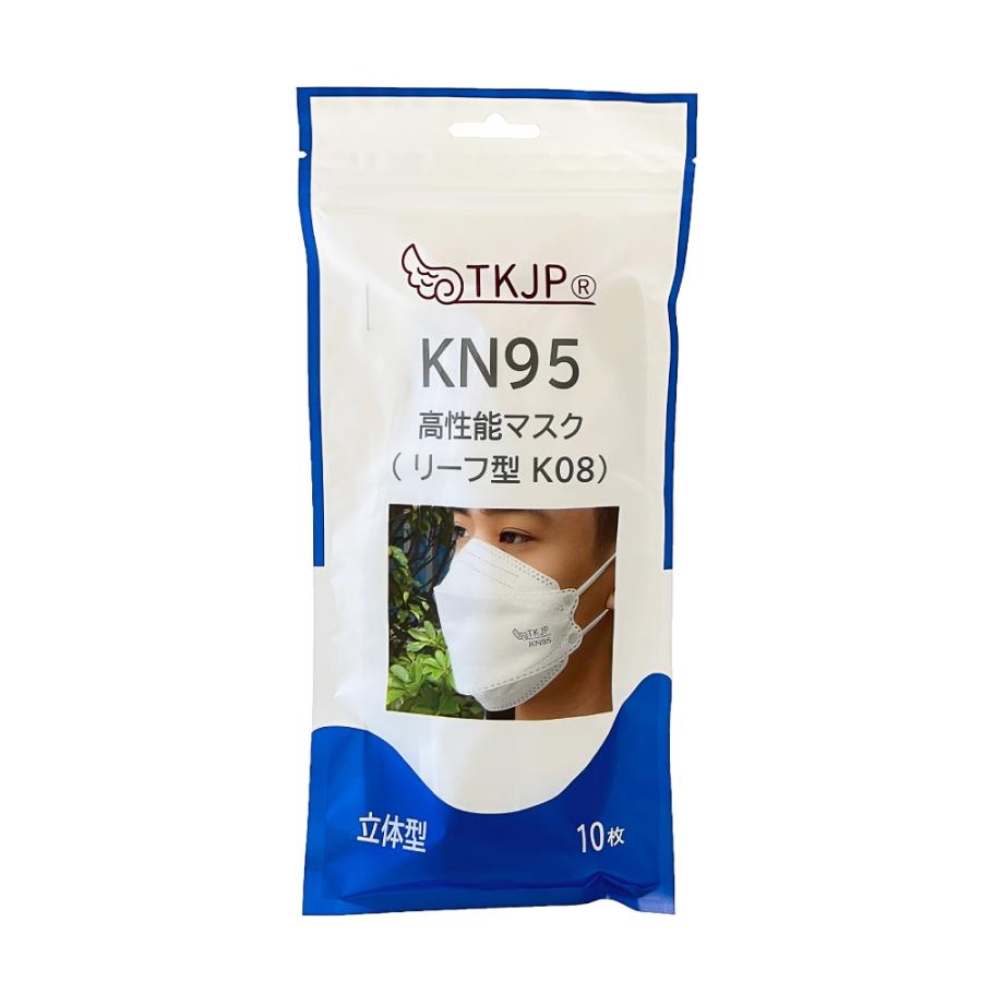 【K06／K07：90枚】or【K08：100枚】リーフ型 KN95 マスク 安心の TKJP マスク 不織布 立体 レギュラー n95 マスク kf94｜tenka-shop｜06