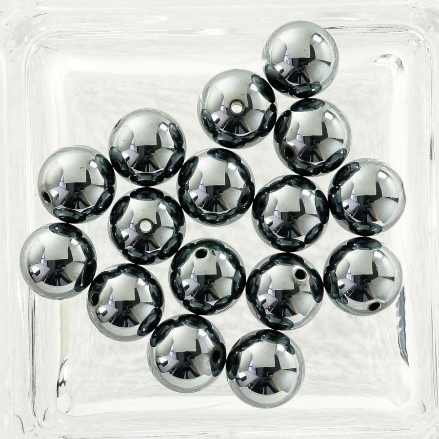 ドイツ産 テラヘルツ鉱石 丸玉 8mm 一連素材 人工鉱石 パーツ : テンカ