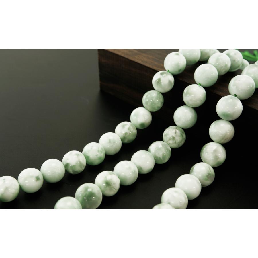 ドミニカ共和国産 グリーンラリマー 12mm 一連 連売り 素材 ドミニカ共和国産 グリーンラリマー 12mm 一連 連売り 素材