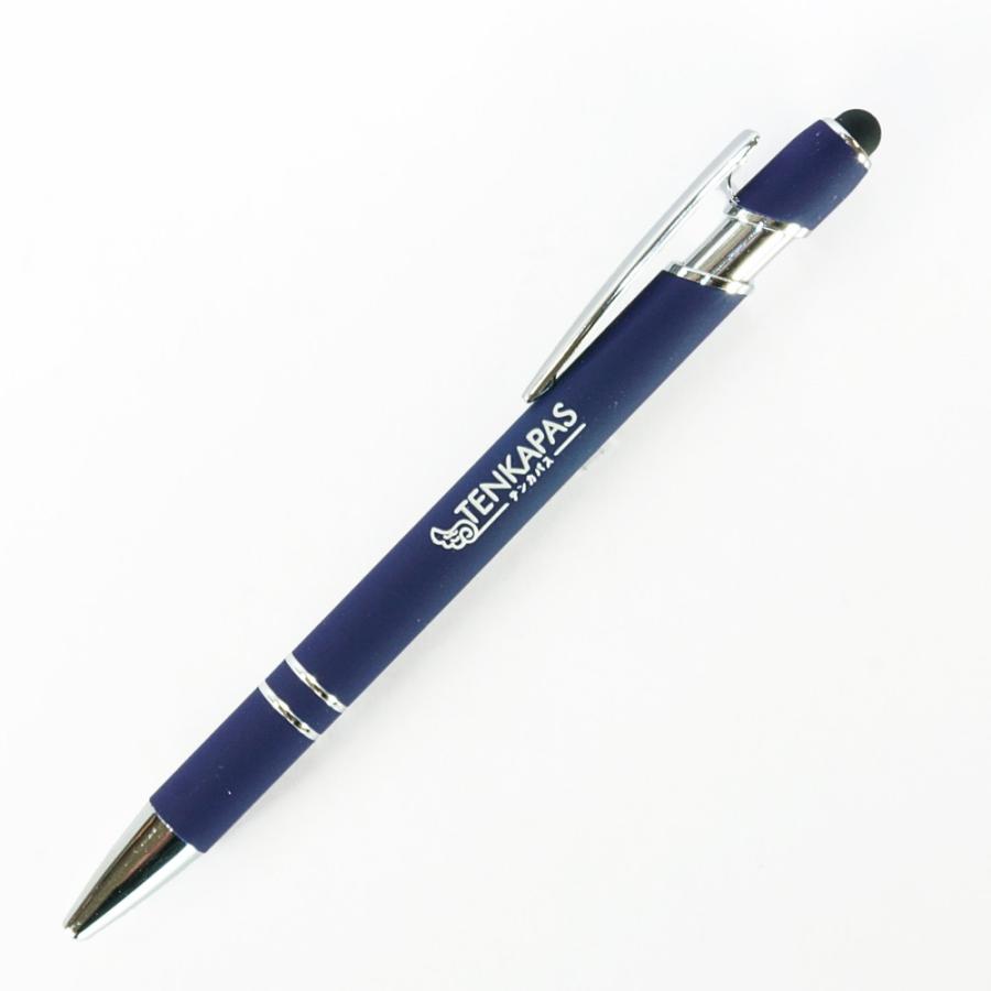 NationalPen製 タッチペン付きボールペン 単色 水性黒インク アルファ