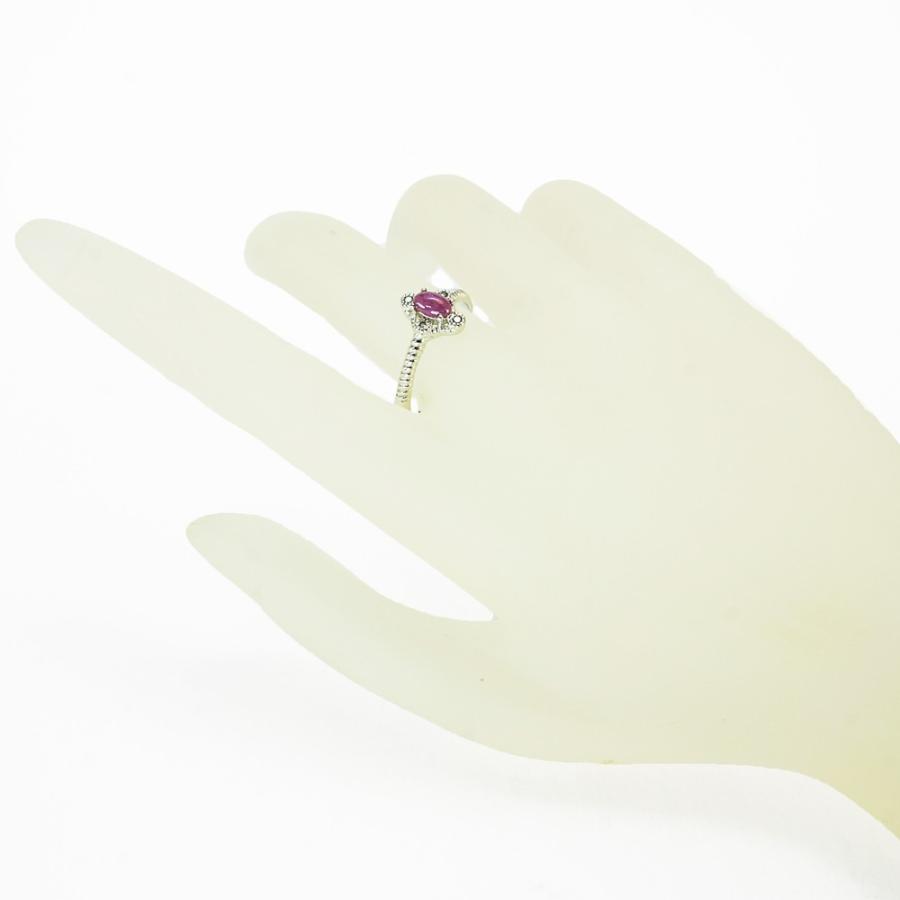 ブラジル産 ピンクトルマリン 約0.5ct リング 指輪 SV925 フリーサイズ 