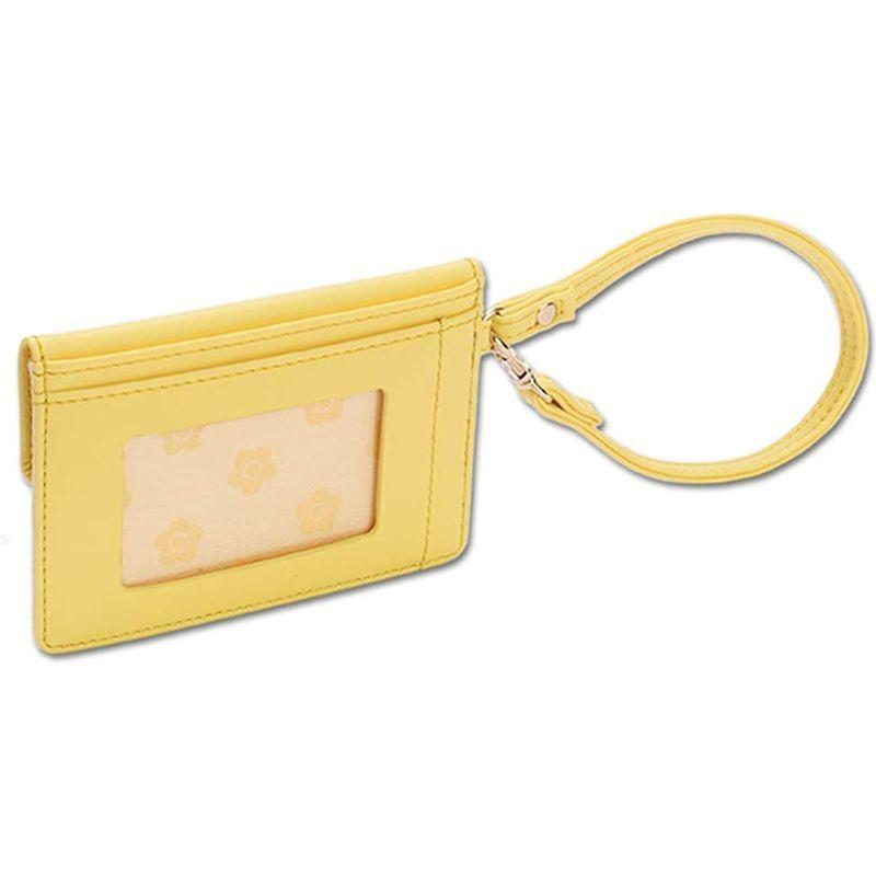 マリークワント MARY QUANT(マリクワ)(マリークアント) レターギンガム シングルパスケース (イエロー)|tenka-store|02