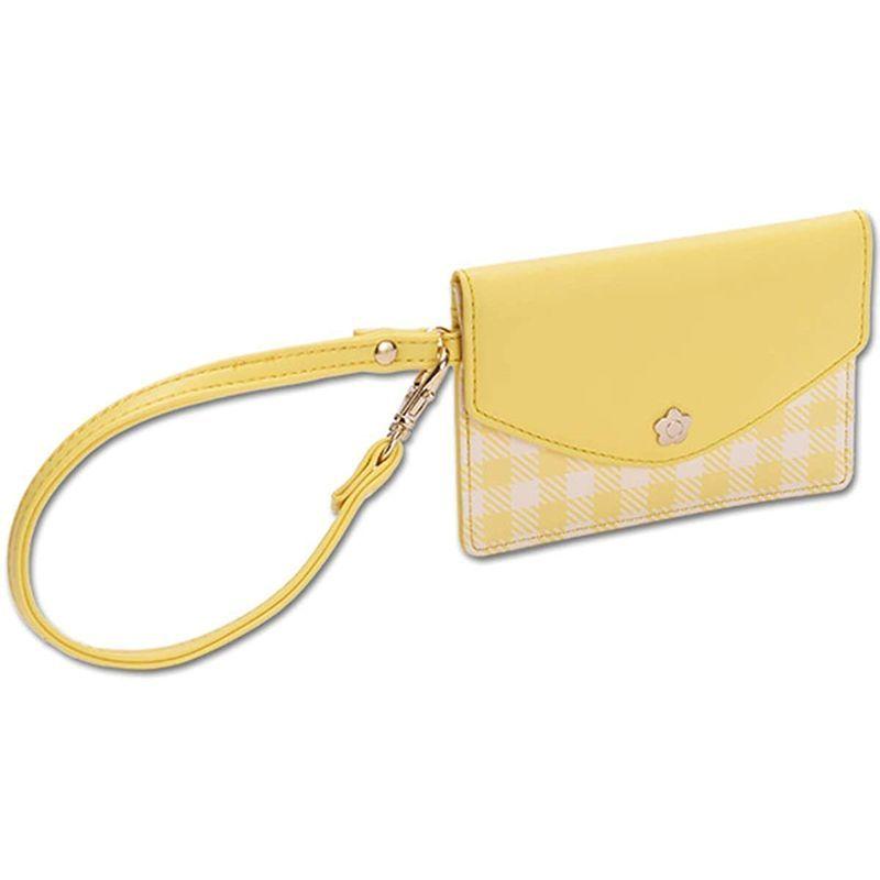マリークワント MARY QUANT(マリクワ)(マリークアント) レターギンガム シングルパスケース (イエロー)|tenka-store|03