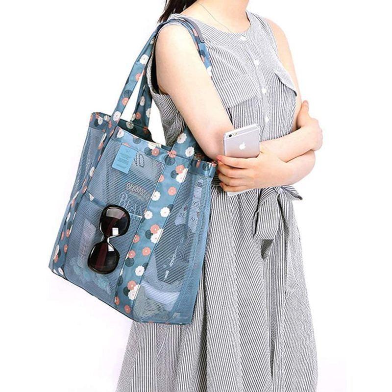 売却 温泉バッグ スパバッグ レディース お風呂バッグ 花柄 おしゃれ メッシュ バッグ かわいい 収納バッグ ビーチバッグ 温泉 海水 Megjc Gov Jm