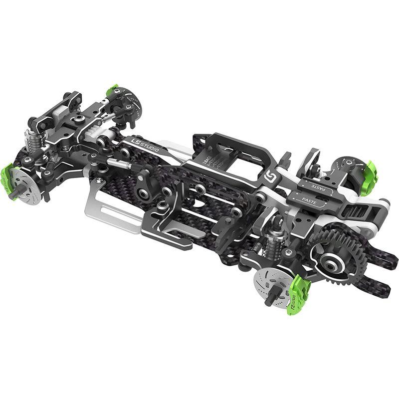 ★最終価格★ P.D LS Studio LSD 1/27（京商 Mini-Z ミニッツ ボディにネイティブ対応/AWD ホイール）RWD ドリフトカー 【S7380199573】(26782円)