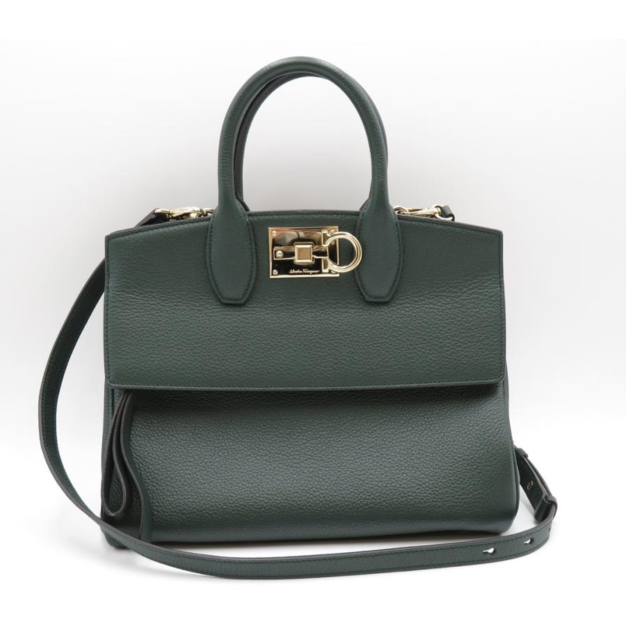 Ferragamo Studio Bag フェラガモ スタジオバッグ 2WAY ハンド 