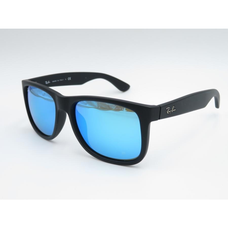 売上激安 Ray Ban レイバン ジャスティン サングラス マットブラック ブルーミラーレンズ ショッピングオーダー Www Superavila Com
