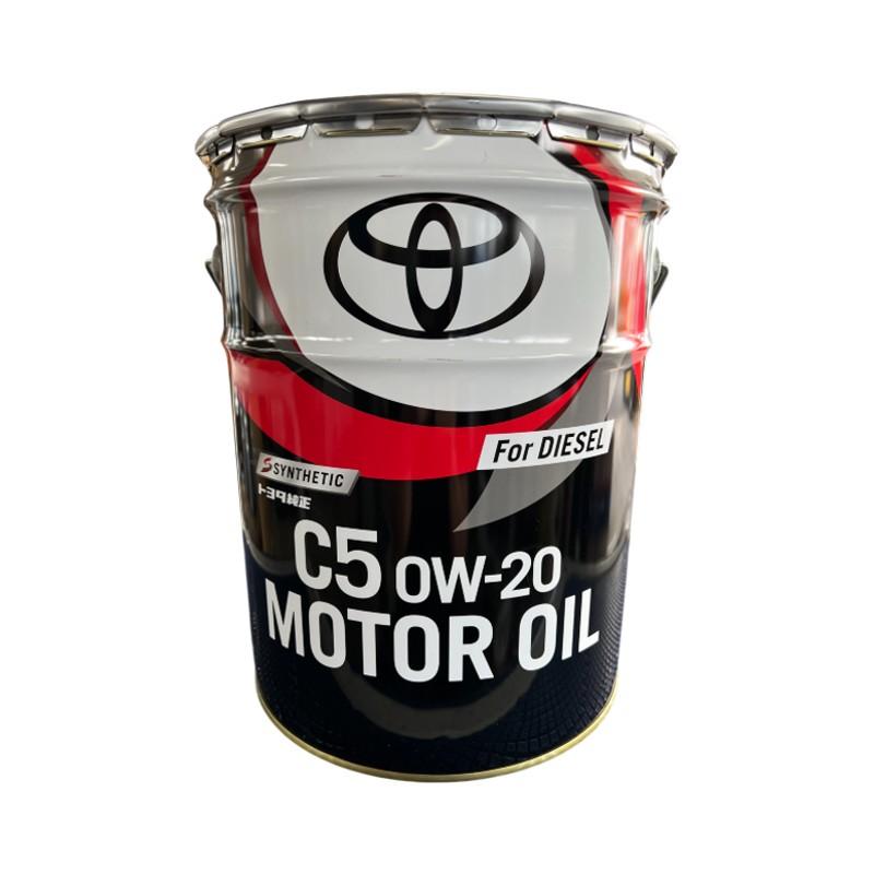 法人限定】08883-03303 TOYOTA純正 C5 0W20 全合成油 DPR装着車用 20L