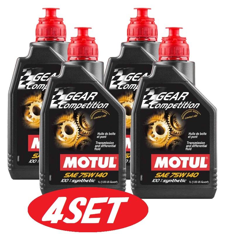 MOTUL（モチュール） 【お得な4本セット】105779 MOTUL GEAR