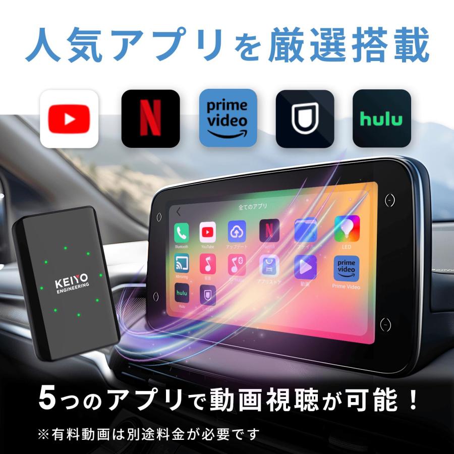 慶洋エンジニアリング AN-S149 KEIYO APP CAST light ワイヤレスCar