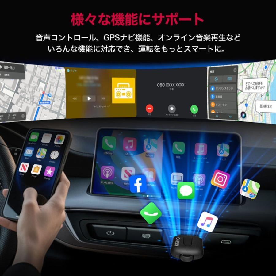 在庫あり/ネコポス】AN-S163 KEIYO APPワイヤレスmini CarPlay