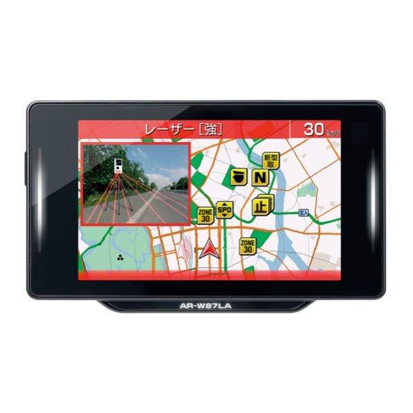 ASSURA AR-W87LA セルスター GPSレーダー探知機 OBDII接続対応 3.7