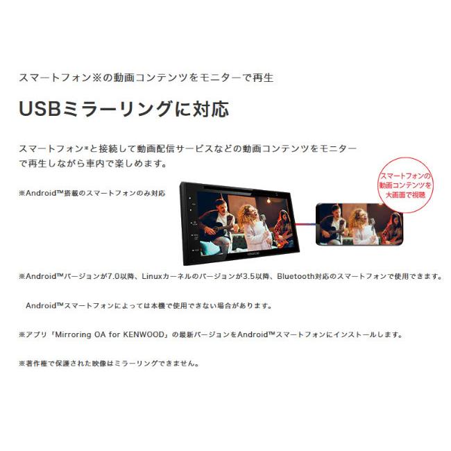 ケンウッド DDX5020S KENWOOD DVD/CD/USB/Bluetooth?レシーバーMP3/WMA