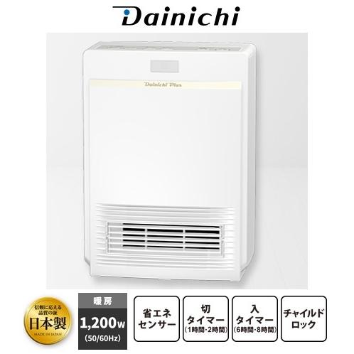 EF-1200F-W ダイニチ セラミックファンヒーター 暖房1200W dainichi [ホワイト]｜tenkomori-0071
