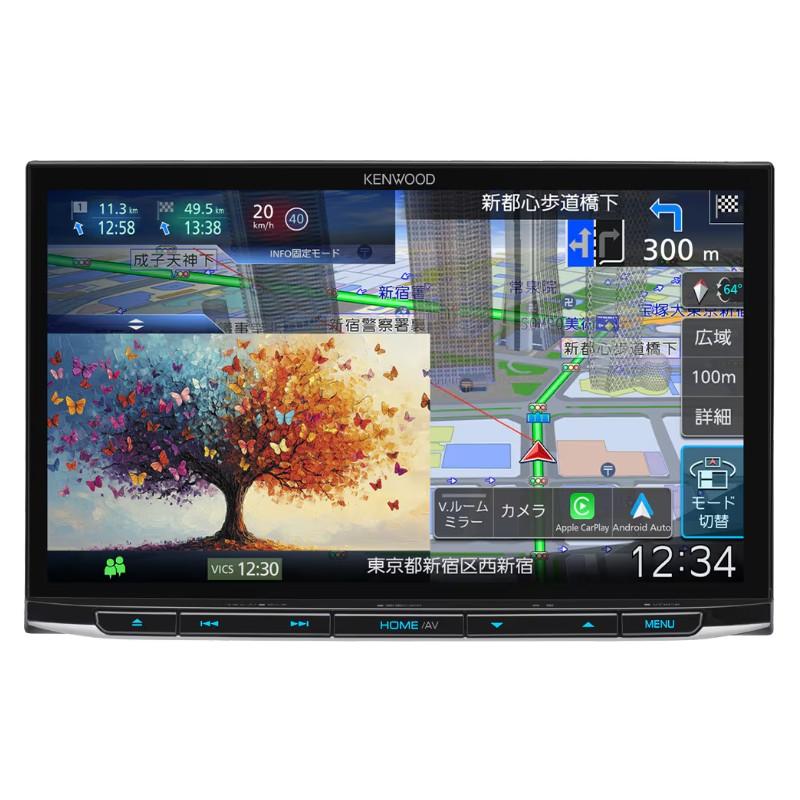 彩速ナビ MDV-M812L ケンウッド 8V型 地デジ内蔵 メモリーナビ